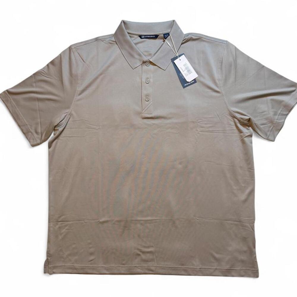 Cutter & Buck men’s gray polo Shirt size XL dimensions in the pictures Brand ne